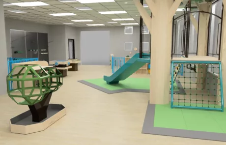 Rendering of Kids Play at North Austin