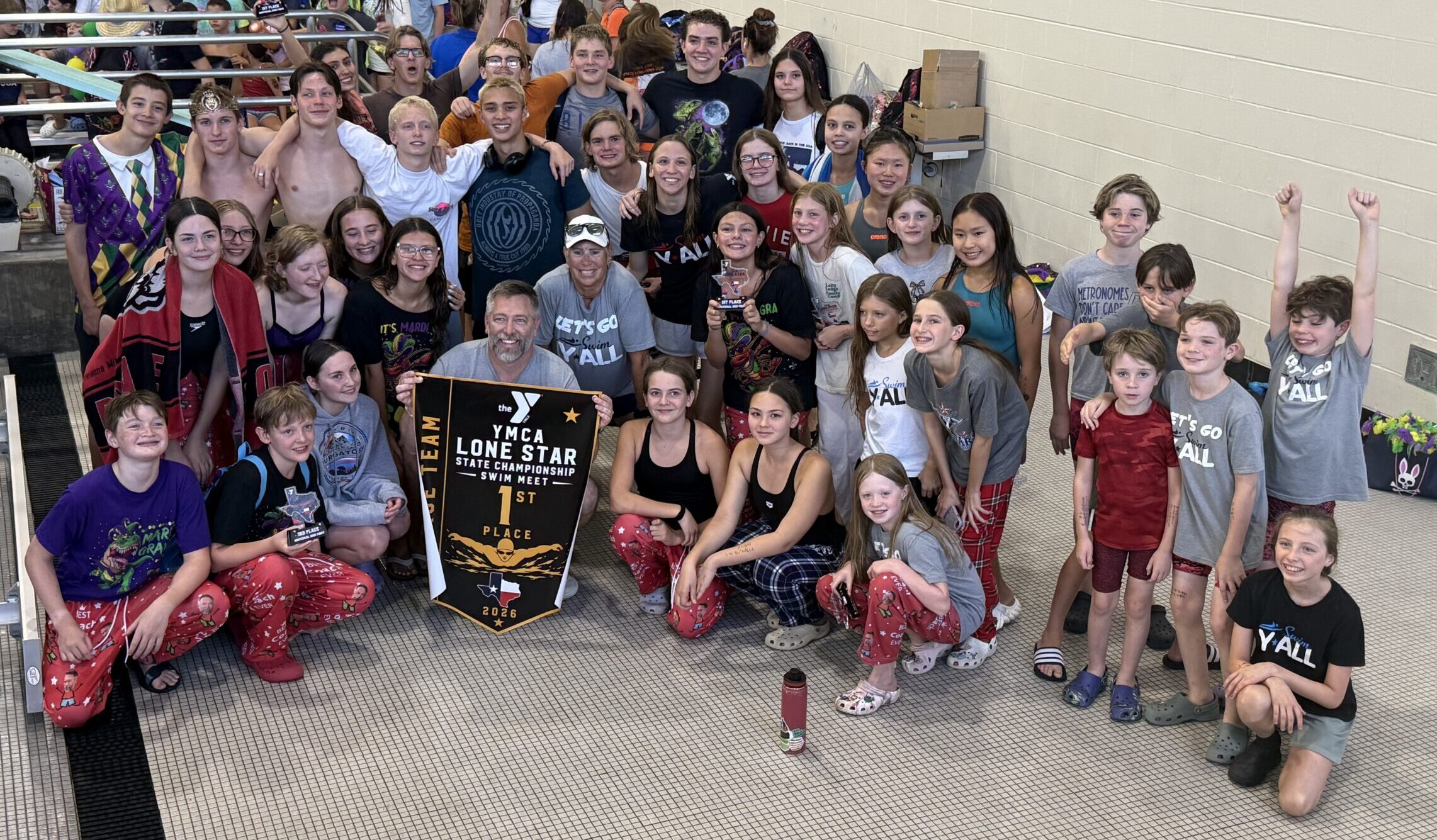 2026 YMCA Lone Star State Meet Group Photo