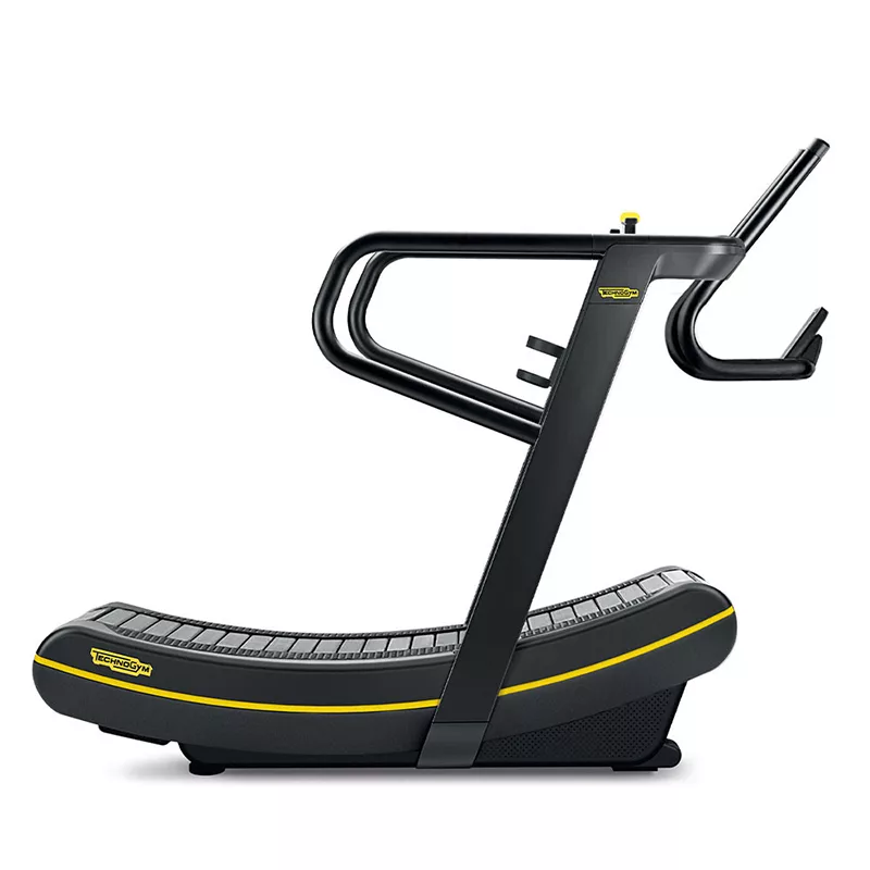 A product image of Technogym treadmill equipment.